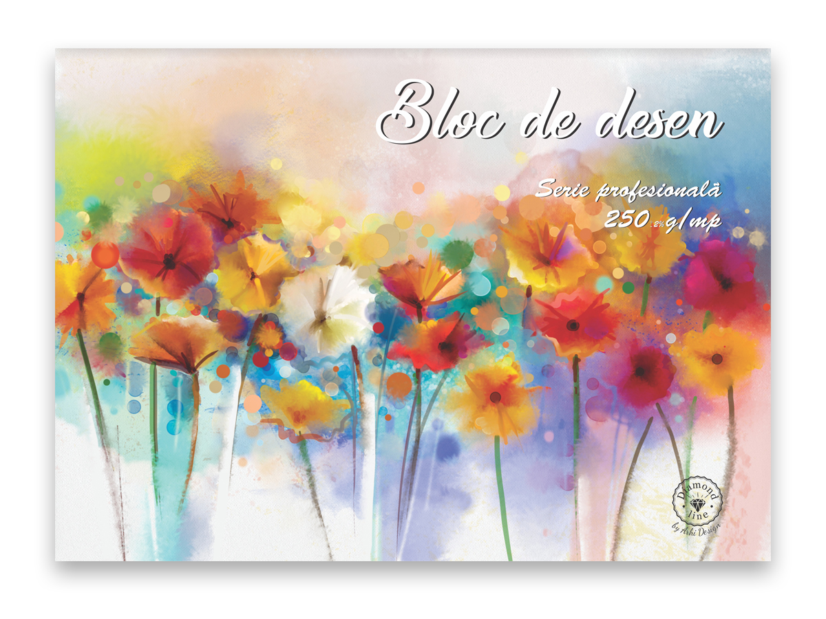 bloc desen a4 16 file diamond line arhidesign papetarie birotica y3fxu